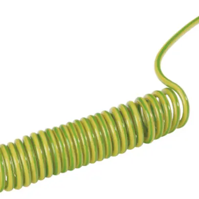 Spiralkabel Flury PA 40, Cu 6 mm² rund, L max. = 2000 mm 