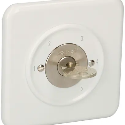 Interruttore graduato INC SDUE 1P, IP20, 1-2-3-4-5, cil.1007F, 9h, 5000, bi 