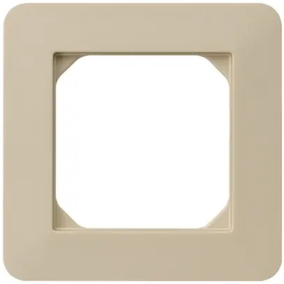 Cadre de recouvrement ENC kallysto.trend 1×1 beige 94×94mm 