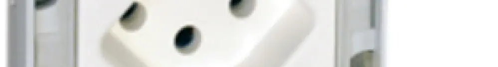 Prise PLEXO T13 gris 