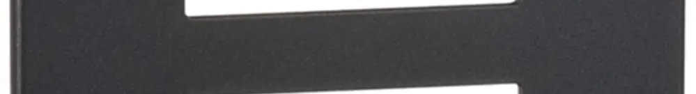 Telaio di copertura ATO 2×1modulo grigio grafite 