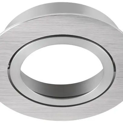 Cadre d'encastrement SLV NEW TRIA 95 aluminium Ø110×26mm argent 