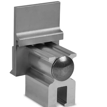 K2 Doppelstehlfalzklemme CF:x SingleRail  