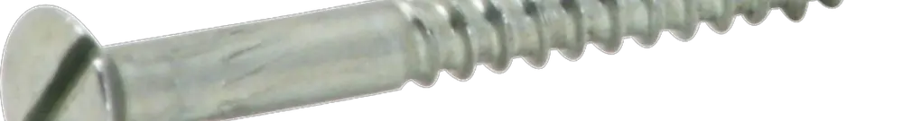 Vis à bois tête conique 3×30mm zinguée 