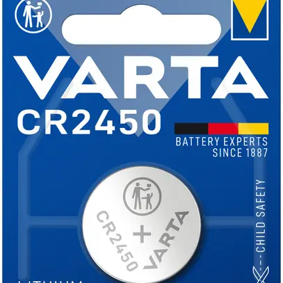 Knopfzelle Lithium VARTA Electronics CR2450 3V Blister à 1 Stück 