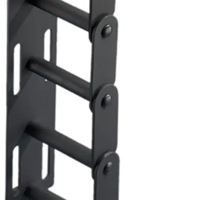 Staffa guida cavi Rittal DK 7111.222 34×100mm metallo 4UA nero 4pz 