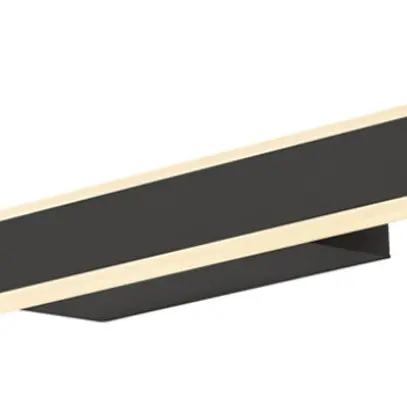 LED-Wandleuchte SLV ONE LINEAR 70 20W 990lm 927/930 IP44 DIM 705mm schwarz 