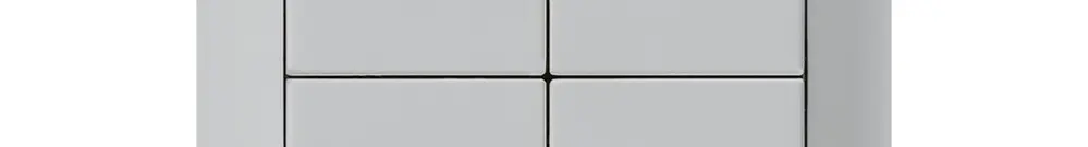 Kit frontale kallysto 60×60 mm grigio chiaro interruttore/pul.tapparelle 4 tasti 
