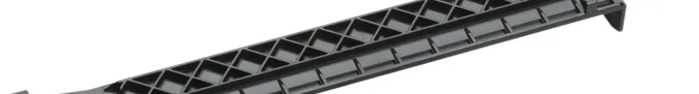 Supporto morsetti Hager golf per VF/VS morsetto QC 12 moduli 