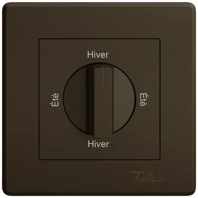 UP-Montageset EDIZIO.liv SNAPFIX® f.Drehschalter m.Griff Été-Hiver-Été-Hiver br 