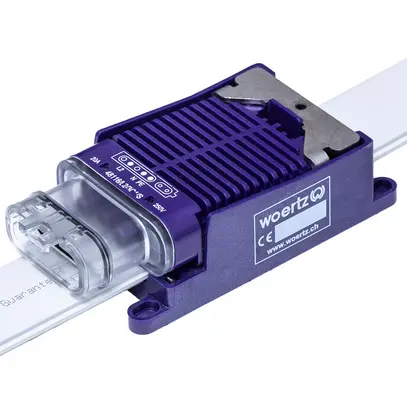 Boîte de raccordement rapide Woertz pour câble plat DALI IP IP68 3P C1 L2 