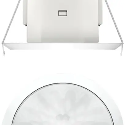 Détecteur de présence INC Theben theRonda S360-101, blanc 