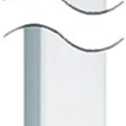 Colonna connessione soffitto tehalit DA200 1× fissagg.molla 2.5…2.8m bianco puro 