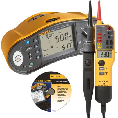 Jeu de testeur d'installation Fluke 1664 CH-TPL KIT 