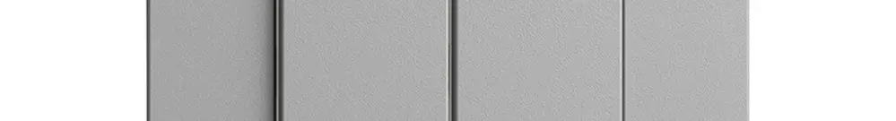Comando per interruttore 2K/2T Edue Wiser silver 