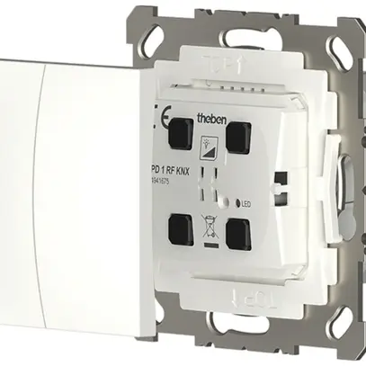 Poussoir RF ENC Theben PD 1 RF KNX avec actionneur de jalousie 