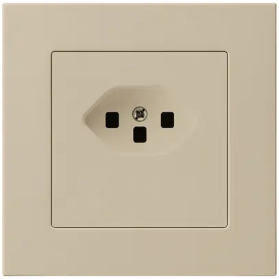 Prise ENC kallysto.pro T23 beige bornes à vis 