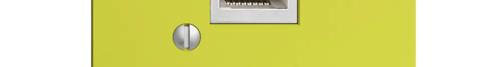Boîte 1×RJ45/s 8P EDIZIOdue lemon R&M swissline 