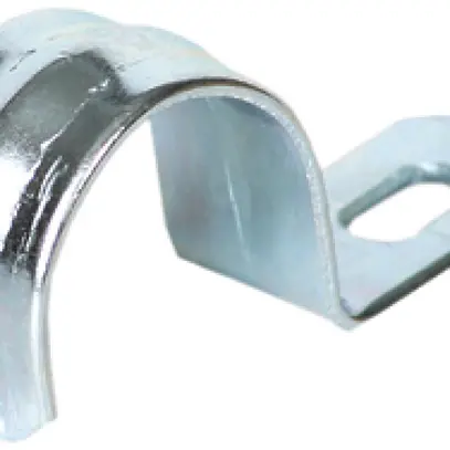 Brida acciaio 1 vite M20 zinc. 