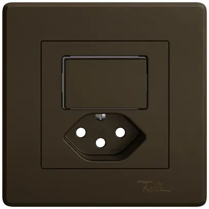 Kit di montaggio INC EDIZIO.liv SNAPFIX® p.combi.T13 c.1 tasto c.lente lat.ma 