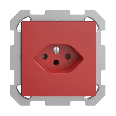 UP-Steckdose EDIZIOdue T13 berry mit Shutter 