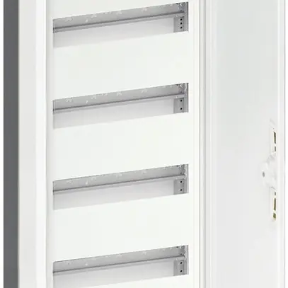 Distributore INC Hager univers 6-file 72UM porta IP30 300×950×110mm 