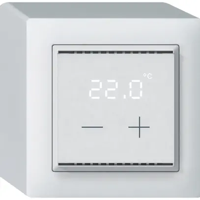 Thermostat d'ambiance KNX AP KAL avec affichage LED blanc 