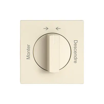 Kit di montaggio EDIZIO.liv SNAPFIX® p.pulsante girevole manop.Mont.→ ← Desc.cr 
