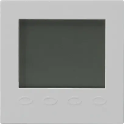 Thermostat d'ambiance Hager kallysto A avec écran gris clair 
