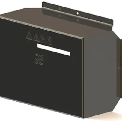 Capot de protection WM PV SUNCOVER 30/20/13 241×324.5×136.5mm gris 