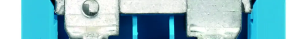Morsetto di passaggio Weidmüller WDU connessione a vite 35mm² TS35 blu 