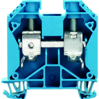 Durchgangs-Reihenklemme Weidmüller WDU Schraubanschluss 35mm² TS35 blau 