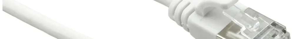 Patchkabel RJ45 ROLINE slim, Kat.6A (TIA) U/FTP, AWG32, LSZH weiss, 0.15m 