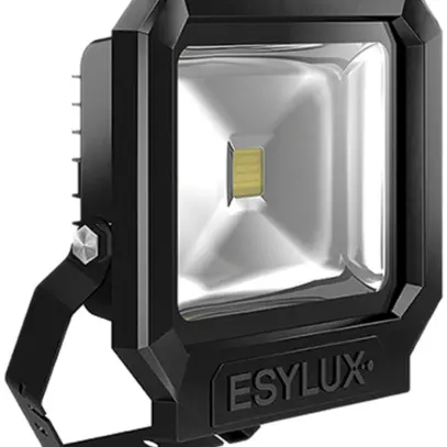 Proiettore LED ESYLUX OFL SUN, 50W 5000K 4500lm 227×86×252mm IP65, nero 