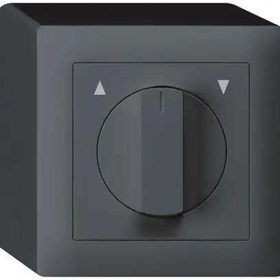 Interrupteur/contact rotatif pour stores AP kallysto anthracite 