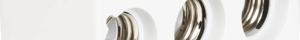 Portafusibile AP weber.uniline 3×25A DIN2 con copertura 
