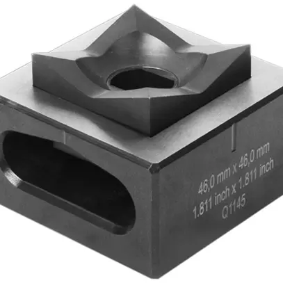 Blechlocher Rittal AS 4055.346 quadratisch 46×46mm 