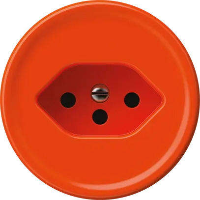 Presa origin 1×tipo 13 10A 230V 60×60mm arancione 