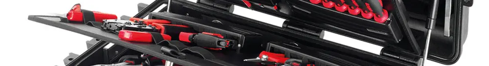 Valigia portautensili CIMCO Gigant-Pro Exzellent 37 pezzi con carrello 