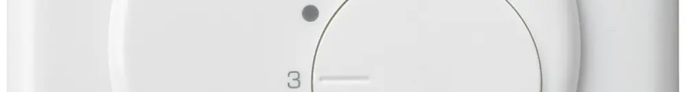 Termostato ambiente INC BASICO bianco 24V 