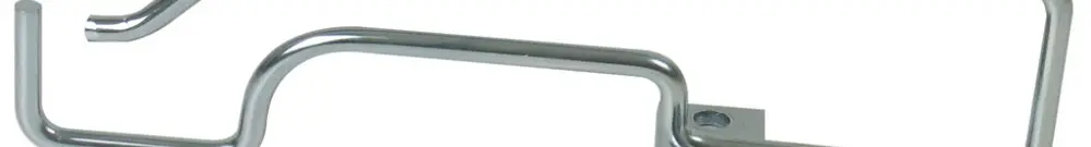 Anello guida cavi Standard-Line, tipo 2, 45×185mm, cromato lucidato 