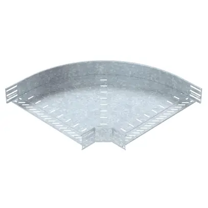 Gomito BET RB 90° 85×500mm acciaio zincato a caldo per immersione 