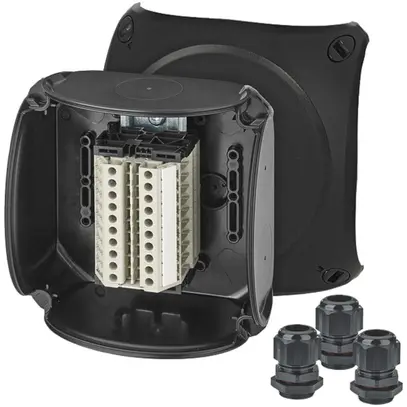 Scatola di derivazione AP Hensel RX 0610 AX Ex-2/22 10×6mm² 130×130×77mm IP66 ne 