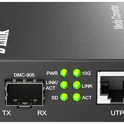 Convertisseur D-LINK DMC-905/E, RJ45 10GBASE-T ↔ SFP+ 10GBASE-X 