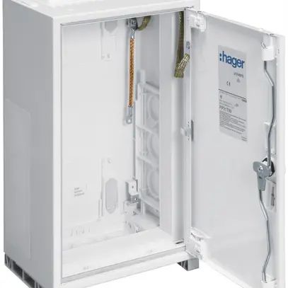 Armoire murale Hager univers avec porte CP I IP54 550×500×205mm 