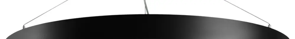Luminaire suspendu LED Sylvania Nilo 53W 5980lm 840 DALI Ø800mm noir 
