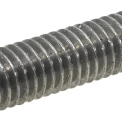 Tige filetée Flury AV 19 pour support conducteur acier inoxydable A2,M8×30mm 
