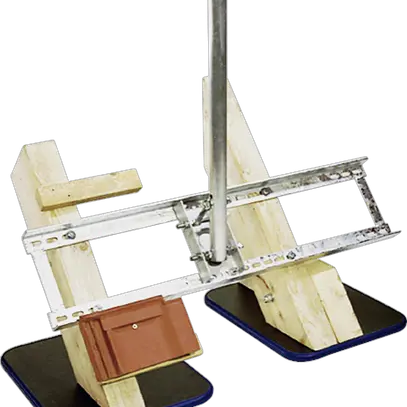 Supporto su trave WISI SP90 per antenna parabolica, Ø48×1100mm 