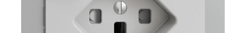 Presa INC EDIZIOdue T23 FI 30mA FM, shutter grigio chiaro 