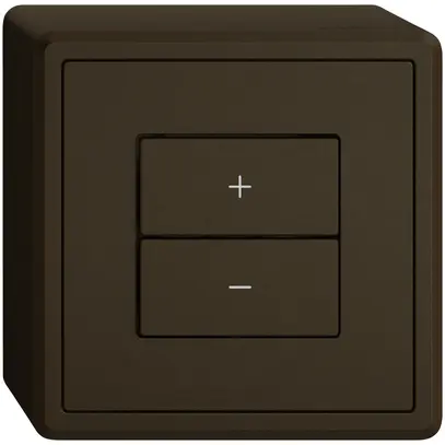 AP-Nebenstelle Dimmer EDIZIO.liv Wiser SNAPFIX® 2 Tasten br 
